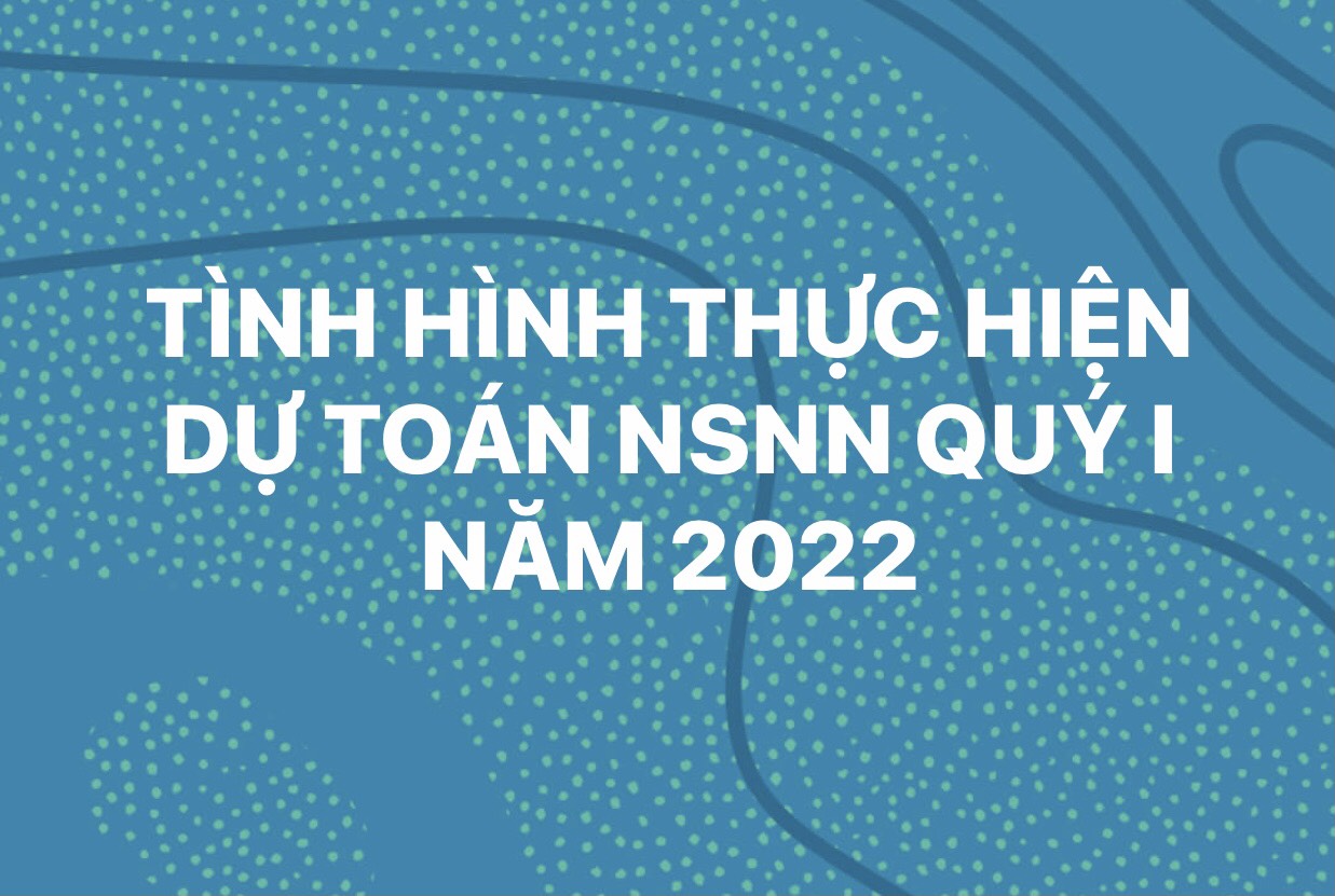 Quyết định công khai tình hình thực hiện dự toán NSNN QUÝ I NĂM 2022