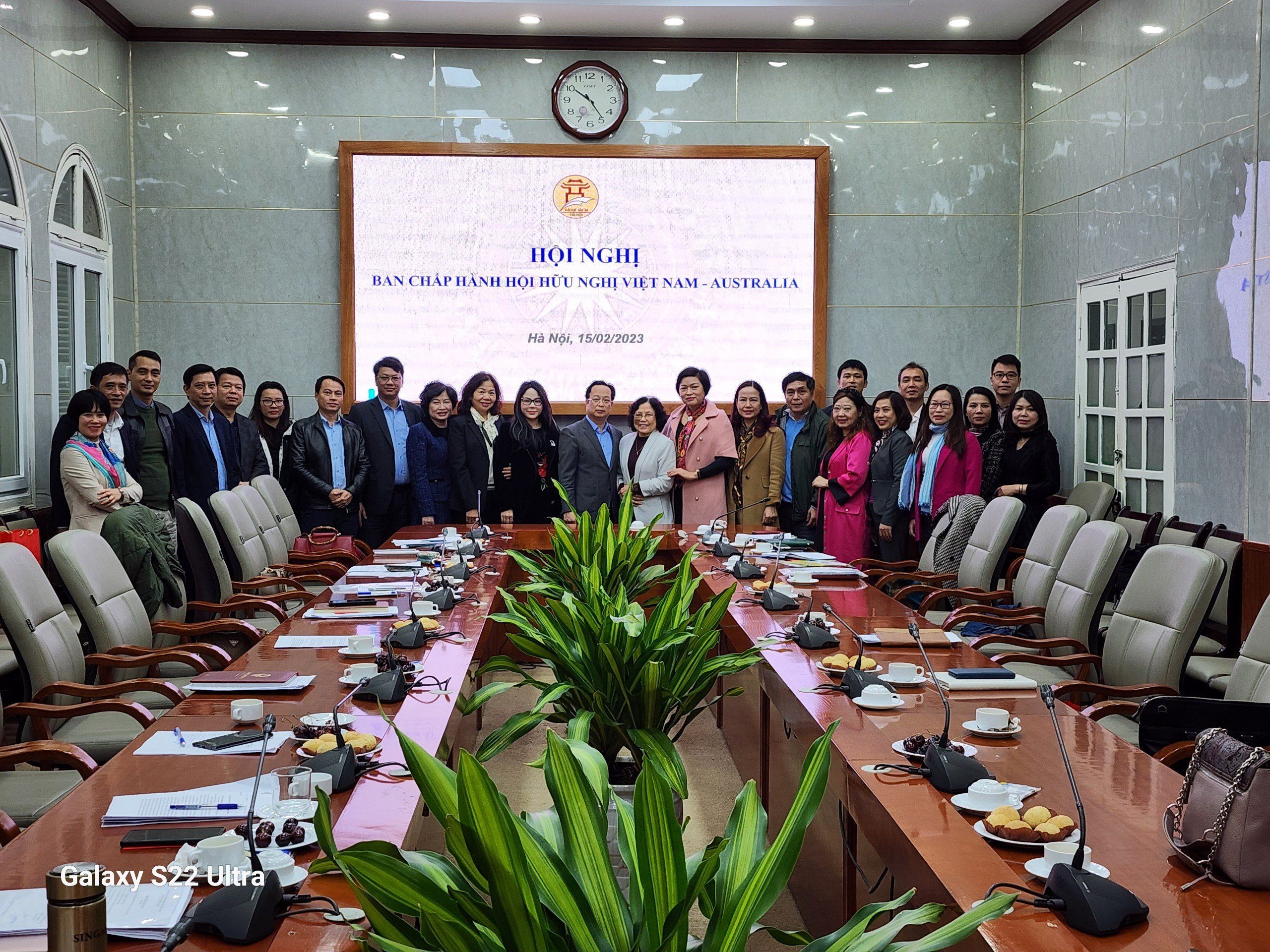 HCTF- Tham dự Hội nghị Ban chấp hành Hội hữu nghị Việt Nam -  Australia