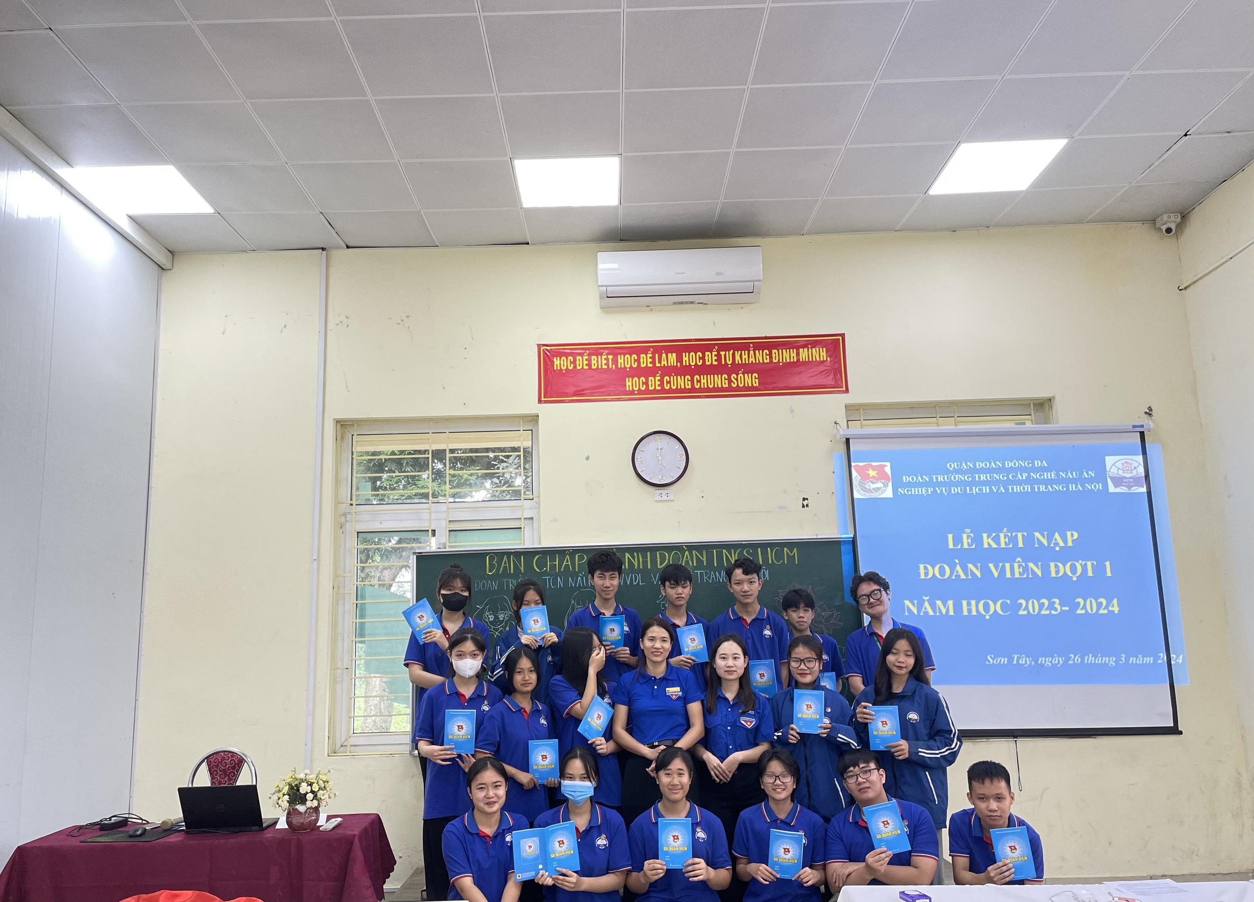 Nghị quyết chuẩn y kết nạp đoàn 26.3.2024