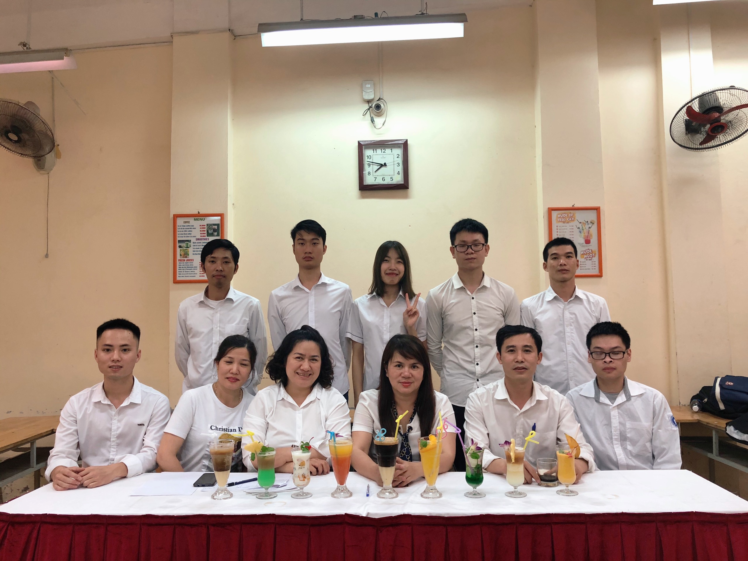 LỚP PHA CHẾ ĐỒ UỐNG ĐỐNG ĐA - KHOÁ 12