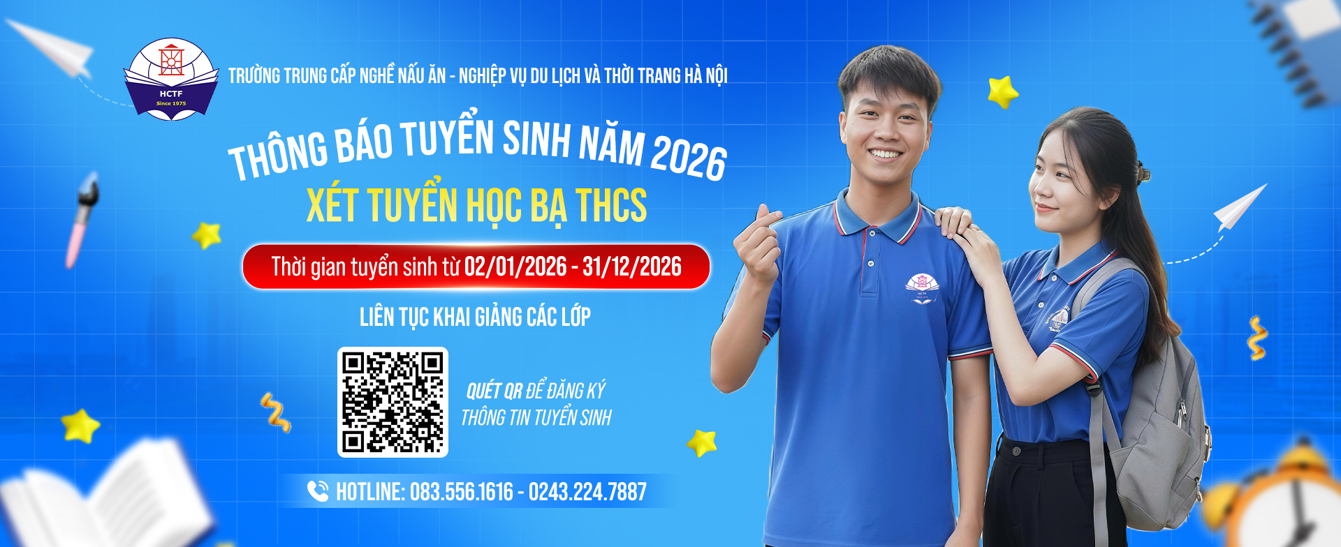 Thông Báo Tuyển Sinh Năm 2026